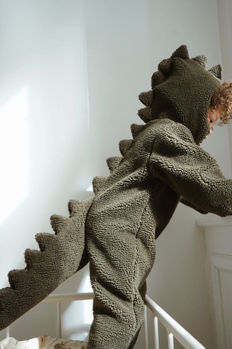 Konges Sløjd Dino Costume | Teddy Dino Pak | Verkleedkleding Dino